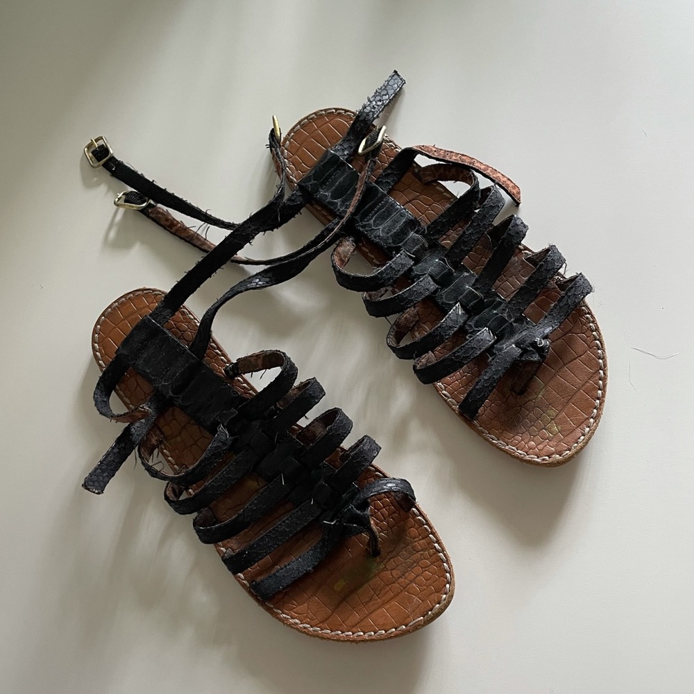 Sam Edelman Leather Gladiator Sandals